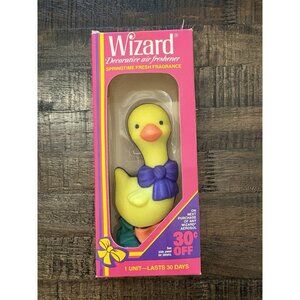 Wizard Decorative Air Freshener Wax Collectible Duck Easter Decor Unscented